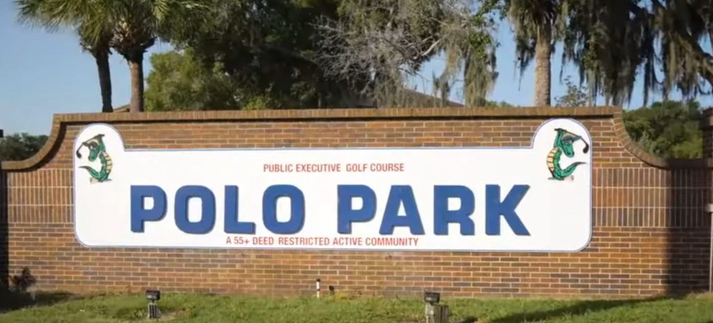 Front Entrance To Polo Park Golf Course (WEST SIDE OF US 27)
